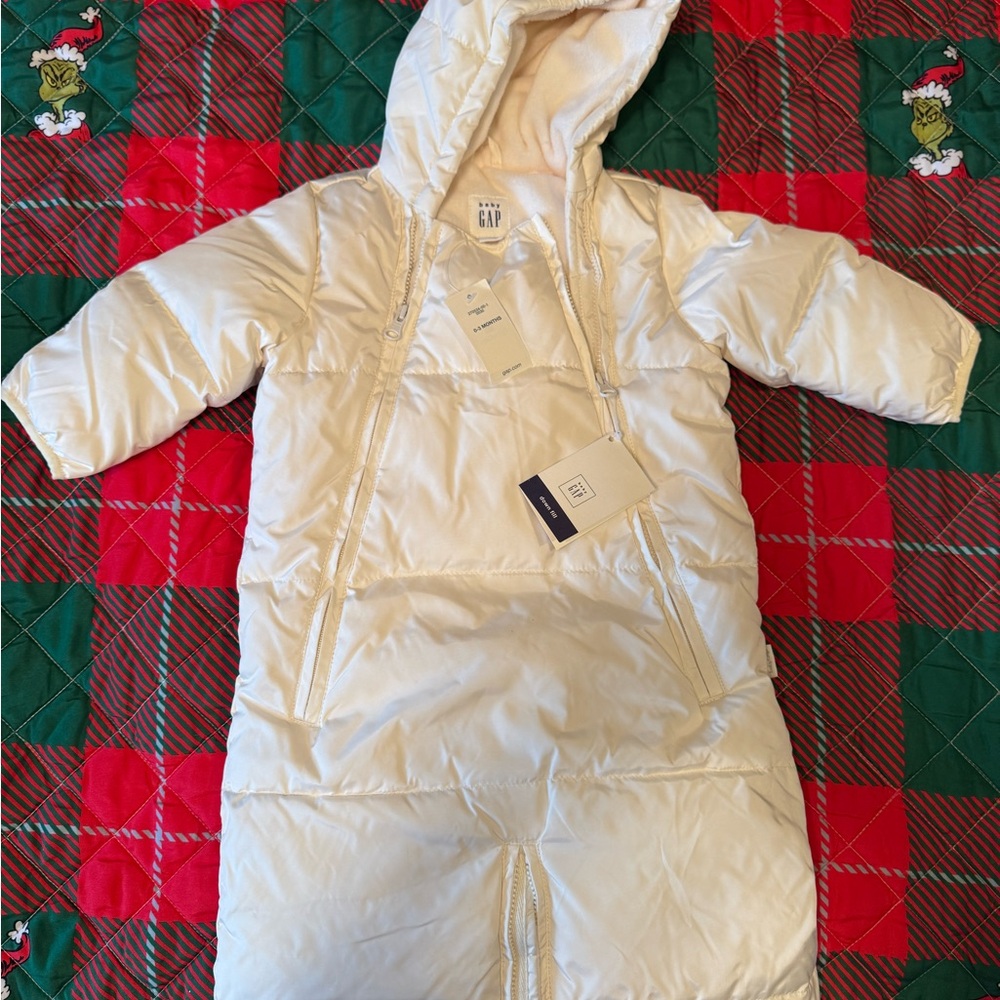 Gap Baby Cream Snow Suit